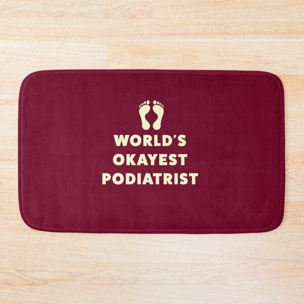 Item preview, World's Okayest Podiatrist designed and sold by Jamiecsmith1986.