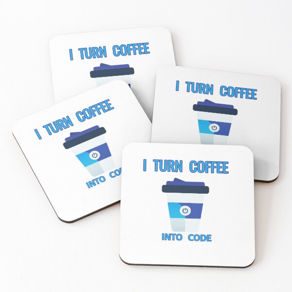 Item preview, I turn coffee into Code designed and sold by Superarm.