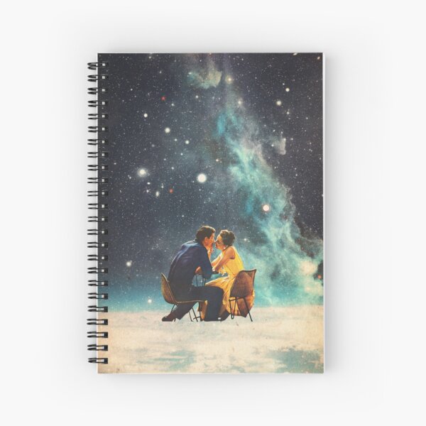 I'll Take you to the Stars for a second Date Spiral Notebook