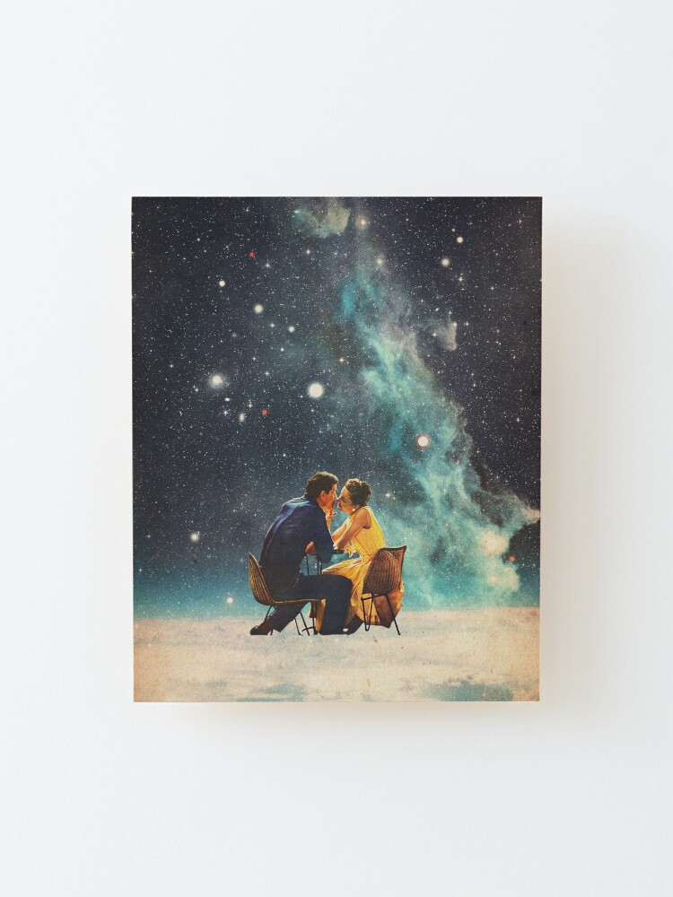 Alternate view of I'll Take you to the Stars for a second Date Mounted Print