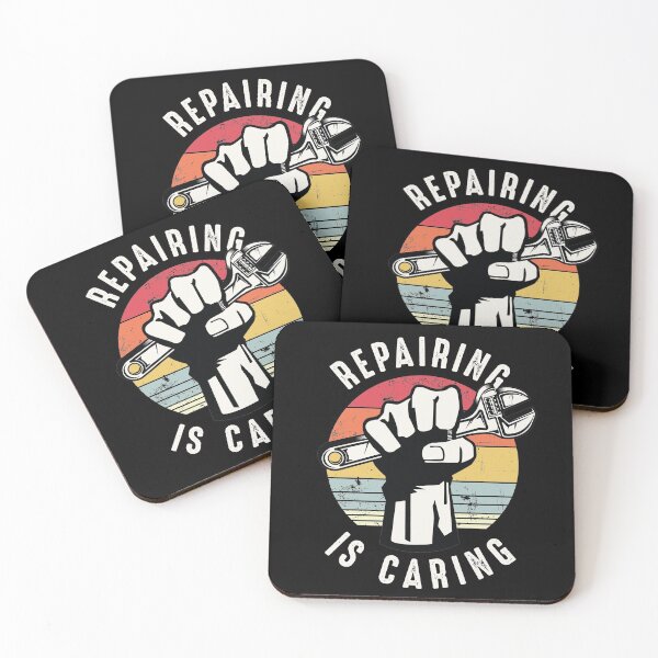 Item preview, Repairing Is Caring, Mechanic, Handyman Design designed and sold by gorillamerch.