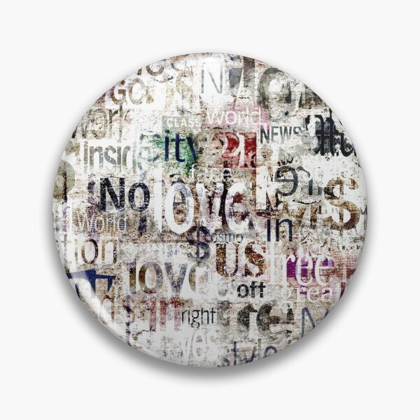 Item preview, Abstract grunge urban geometric chaotic collage with words and letters designed and sold by olgersart.
