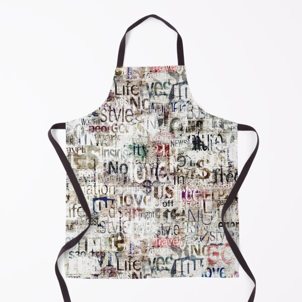 Item preview, Abstract grunge urban geometric chaotic collage with words and letters designed and sold by olgersart.