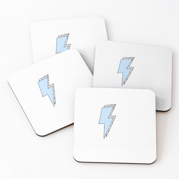Item preview, Baby Blue Dot Lightning Bolt designed and sold by Claire Davis.
