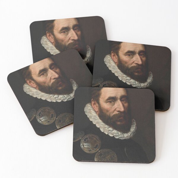Item preview, Vintage Royal in Ruff collar oil painting art  designed and sold by Vintage Designs +.