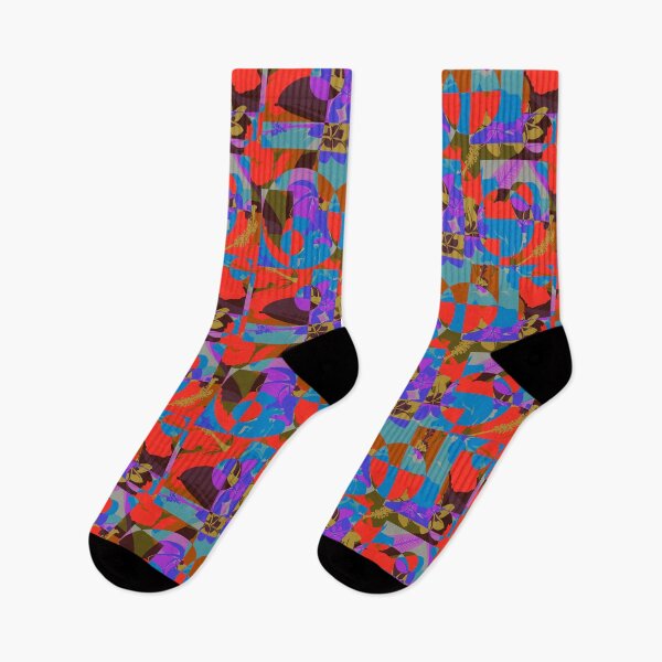 Artikelvorschau, Neon Geometric Floral Design entworfen und verkauft von ArtbyJeanClaude.