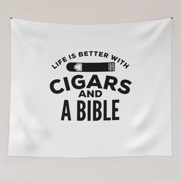 Item preview, Cigars and a Bible designed and sold by HalpinDesign.