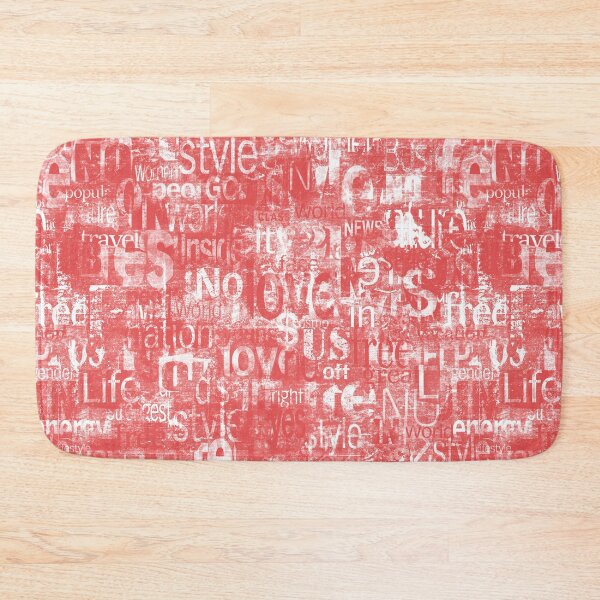 Item preview, Abstract grunge urban geometric chaotic collage with words and letters designed and sold by olgersart.