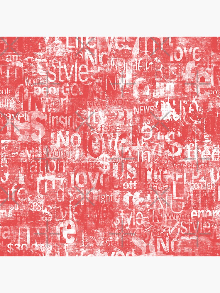 Sale Grunge Stickers Set With Red Smears. Lettering And