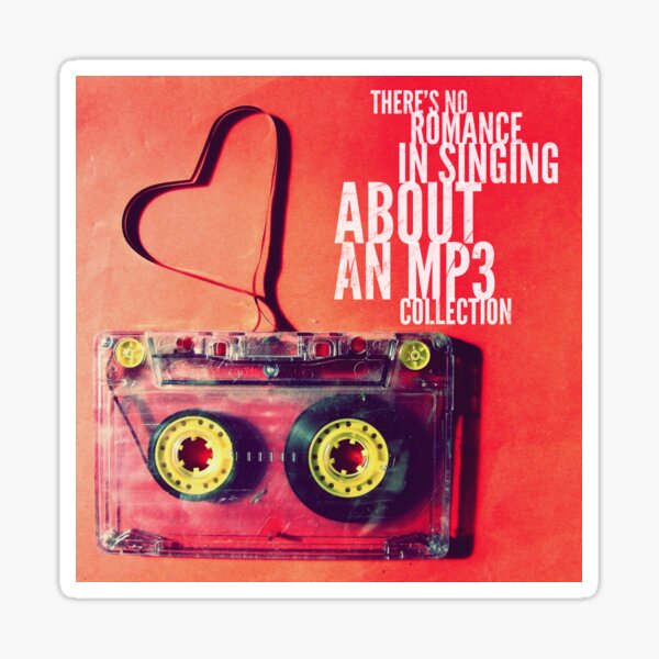 NO ROMANCE IN MP3 COLLECTION3 Sticker