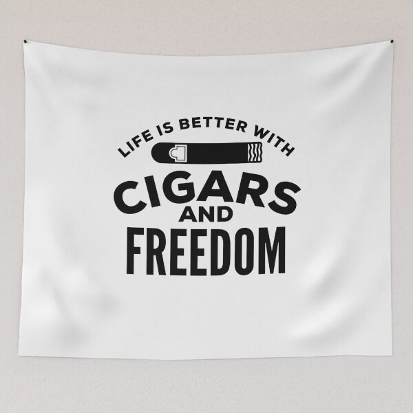 Item preview, Cigars and Freedom designed and sold by HalpinDesign.