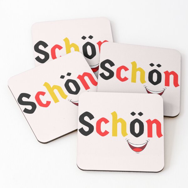 Item preview, Schön Beautiful Umlaut Smiley Face German designed and sold by Time4German.