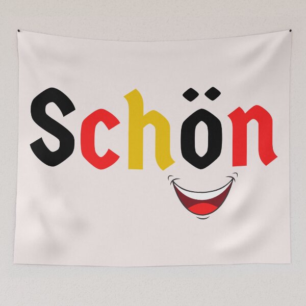 Item preview, Schön Beautiful Umlaut Smiley Face German designed and sold by Time4German.