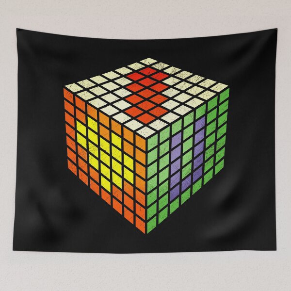 Item preview, Cubik I Heart You (Distressed design On Dark and Light background) designed and sold by miftake.