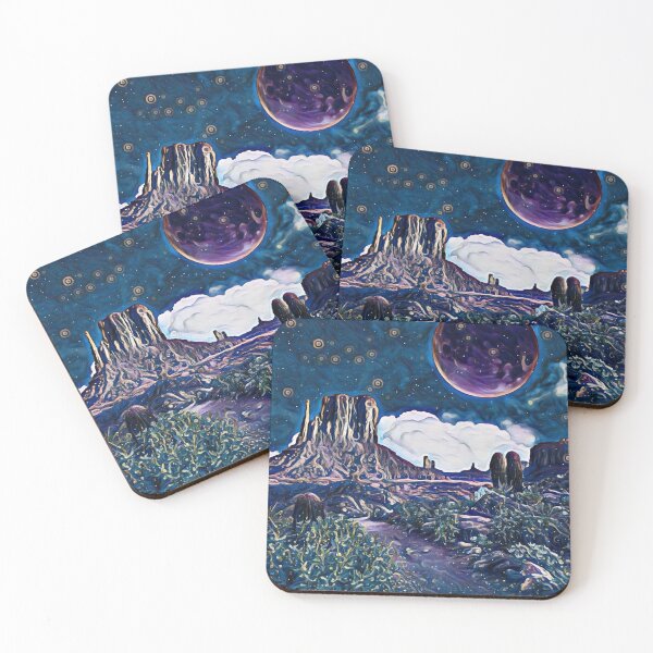 Item preview, Magical moon night scenery  designed and sold by polymathicbeast.