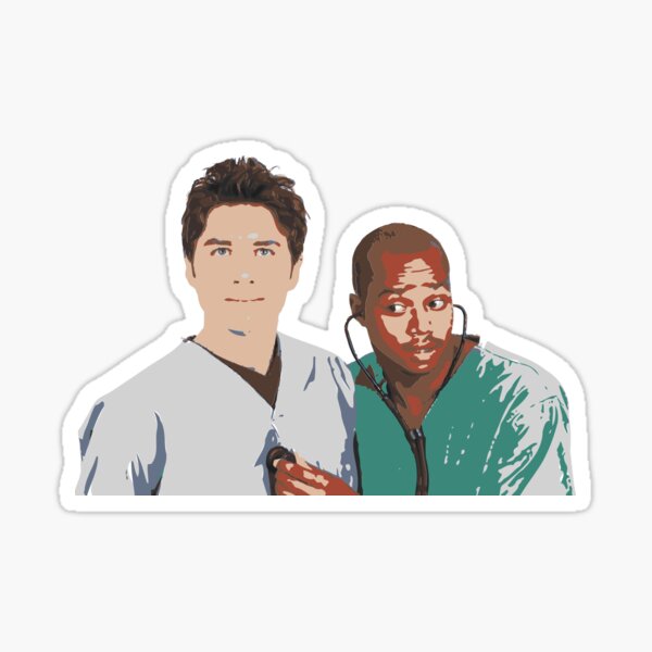 Gefälschte Ärzte Echte Freunde Sticker
