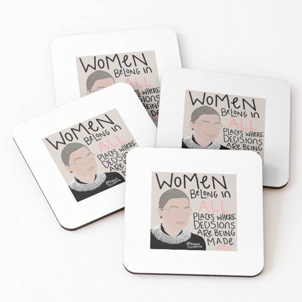 Item preview, RBG Quote - Feminism designed and sold by adiantonio.