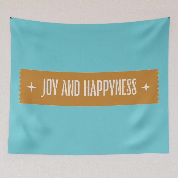 Item preview, Copy of joy and happiness [pastel blue] designed and sold by fudgecream.