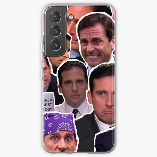 Michael Scott - El collage de la oficina Funda blanda para Samsung Galaxy