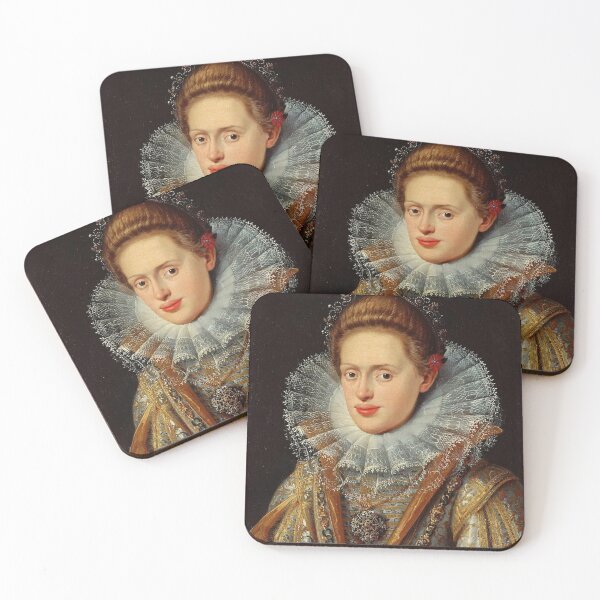 Item preview, Portrait of a Royal woman in a Ruff Collar designed and sold by Vintage Designs +.