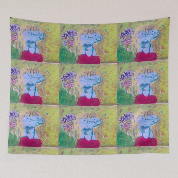 Item preview, Acrylic painting on paper  designed and sold by GuinevereC.