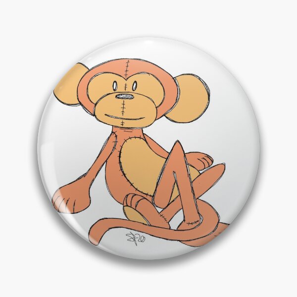 Item preview, Monty the monkey designed and sold by Pittstop.