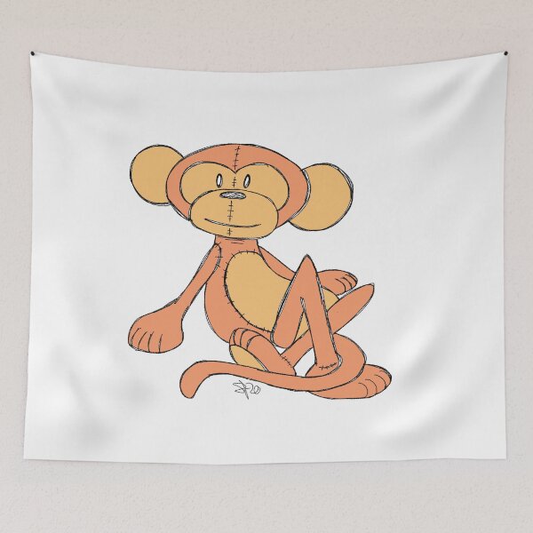 Item preview, Monty the monkey designed and sold by Pittstop.