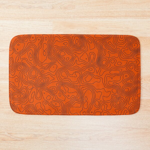 Item preview, Orange Topo Map designed and sold by hk2001.