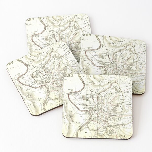 Item preview, Ancient Rome City Map, Historical Maps designed and sold by TemporaryArt.