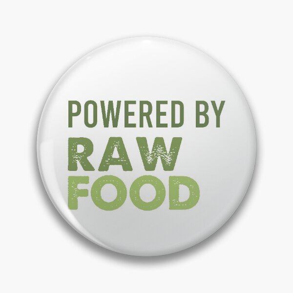 Aperçu de l'œuvre Propulsé par Raw Food créée et vendue par VeganWomenRock.