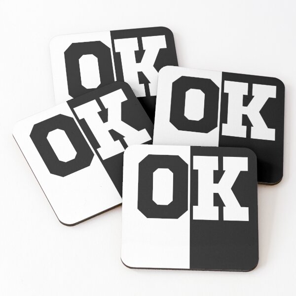 Item preview, OK Half White Half Black designed and sold by basitcv.