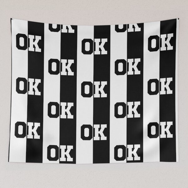 Item preview, OK Half White Half Black designed and sold by basitcv.