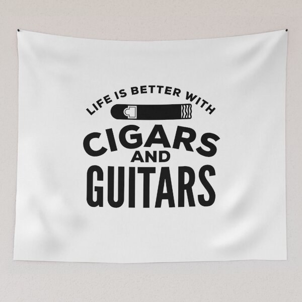 Item preview, Cigars and Guitars designed and sold by HalpinDesign.