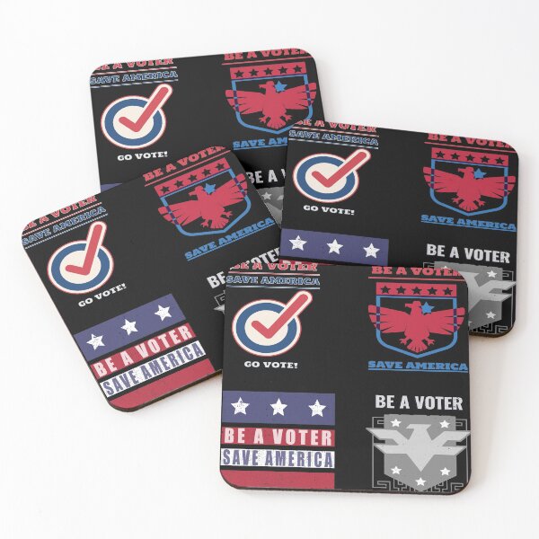 Item preview, Be A Voter Save America Sticker Pack 2 designed and sold by Coder-T.