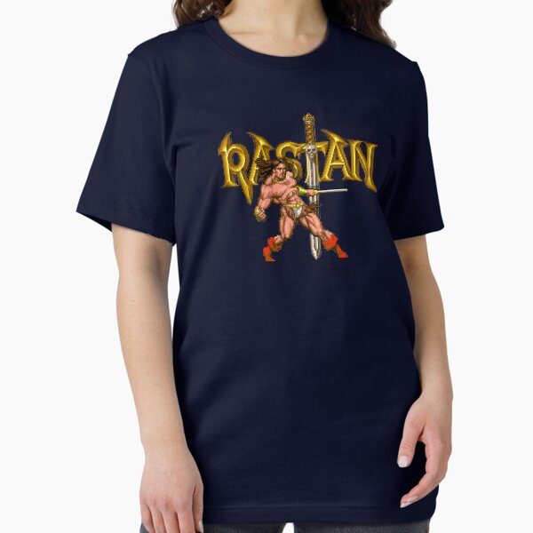 Vista previa del artículo con la obra «Rastan Amstrad CPC Videogames Pixel Art», diseñado y vendido por Mr-Retropixel.