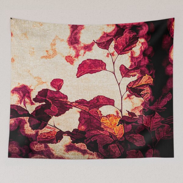 Item preview, Ruistic red fall leaves designed and sold by SulkaCreative.