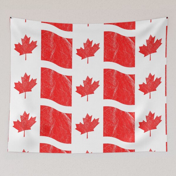 Item preview, Canadian vintage flag designed and sold by redgoch.