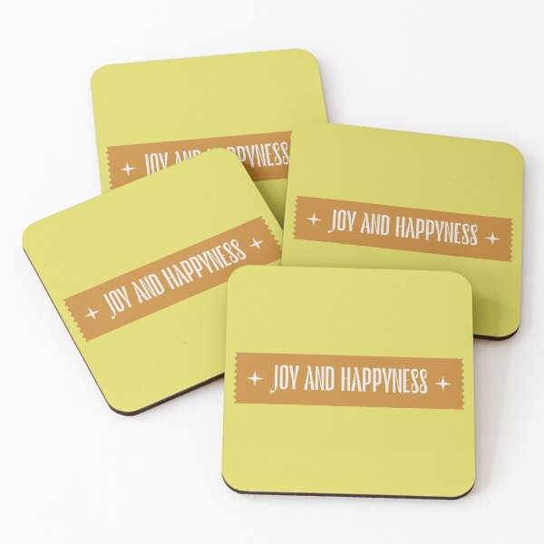 Item preview, Copy of joy and happiness [pastel yellow] designed and sold by fudgecream.