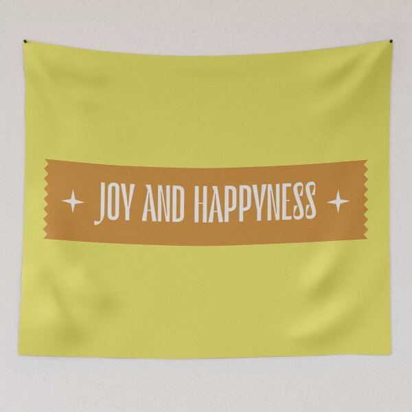 Item preview, Copy of joy and happiness [pastel yellow] designed and sold by fudgecream.