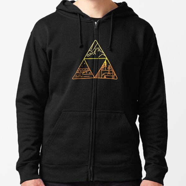 legend of zelda triforce hoodie