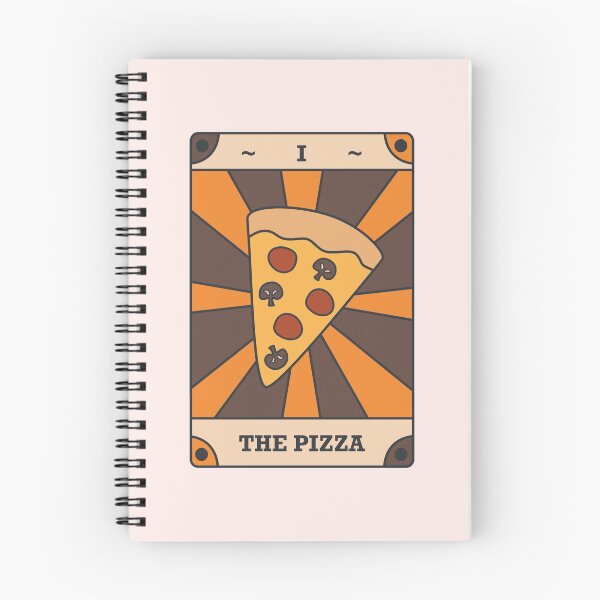 Item preview, THE PIZZA Modern Tarot Card designed and sold by TheHappyTarot.