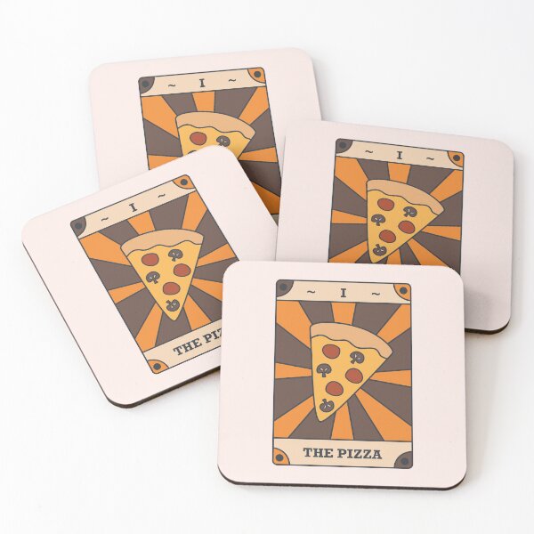 Artikelvorschau, DIE PIZZA Moderne Tarotkarte entworfen und verkauft von TheHappyTarot.