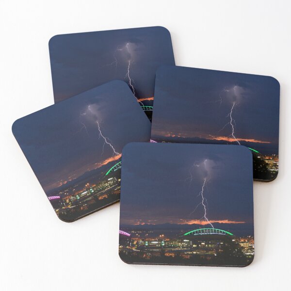 Item preview, Lightning over CenturyLink Stadium designed and sold by Lien  Titus.