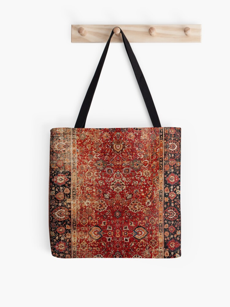 Thumbnail 1 of 2, Tote Bag, 17th Century Afghanistan Rug Print designed and sold by bragova.