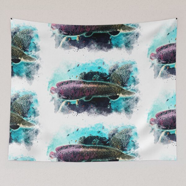 Item preview, ☸ ARAPAIMA ☸ River Monster Souvenir for the true Fishing fans / Pirarucu / Paiche designed and sold by Naumovski.