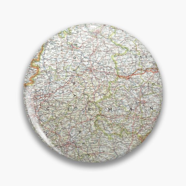 Item preview, Germany railway map 16k designed and sold by TemporaryArt.