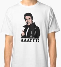 The Fonz Happy Days Aaayyy! T-Shirt Classic T-Shirt