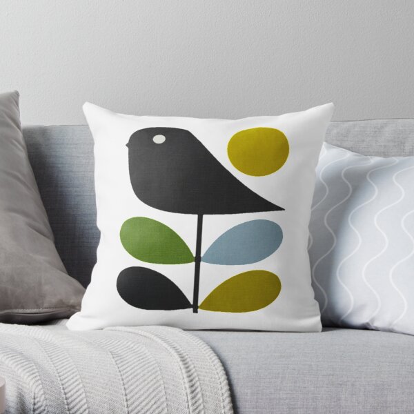 Orla kiely design 02 Throw Pillow