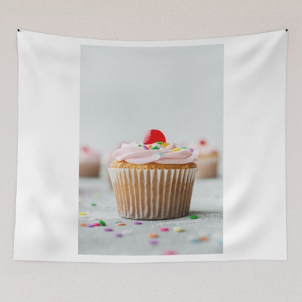 Item preview, Delicious Pink Cupcake designed and sold by newburyboutique.
