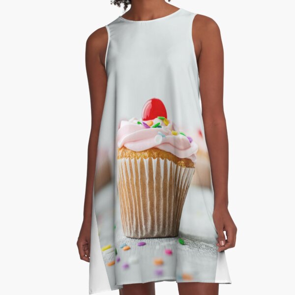 Item preview, Delicious Pink Cupcake designed and sold by newburyboutique.